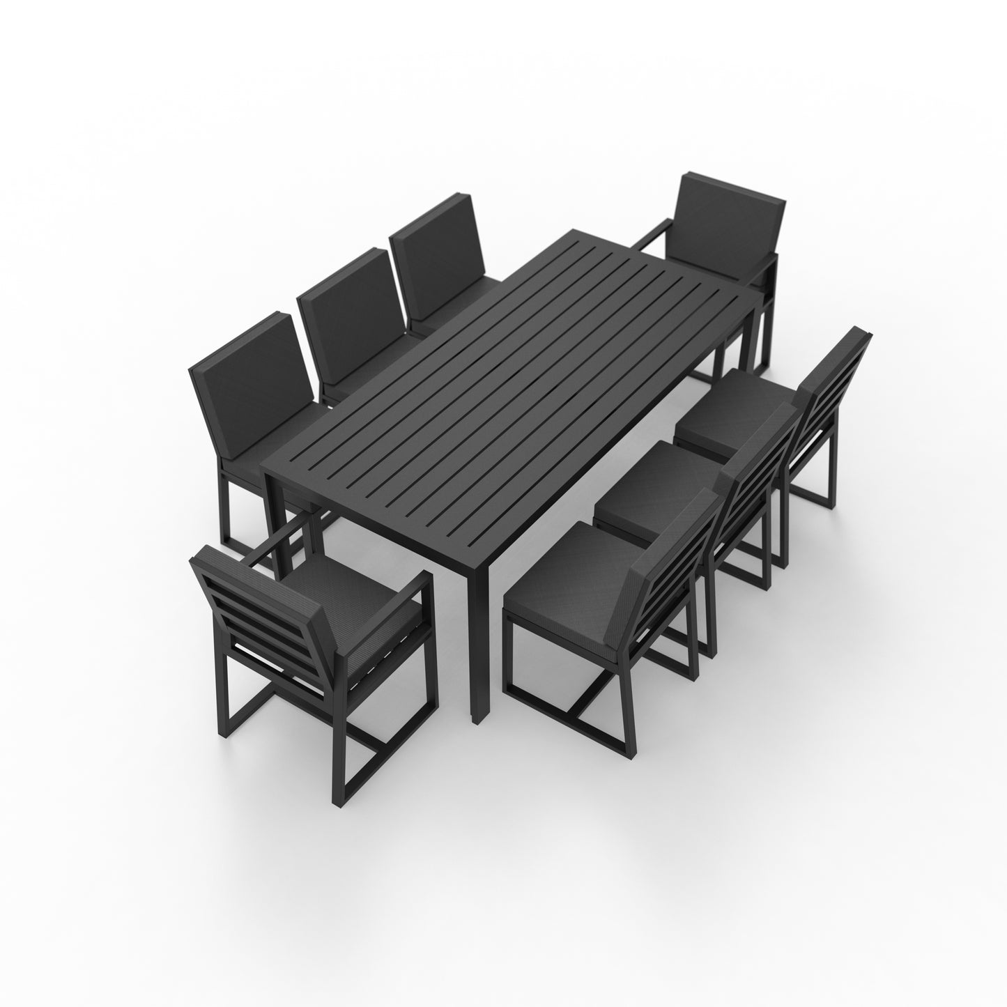 JUEGO DE COMEDOR 8 PERSONAS CON SILLAS