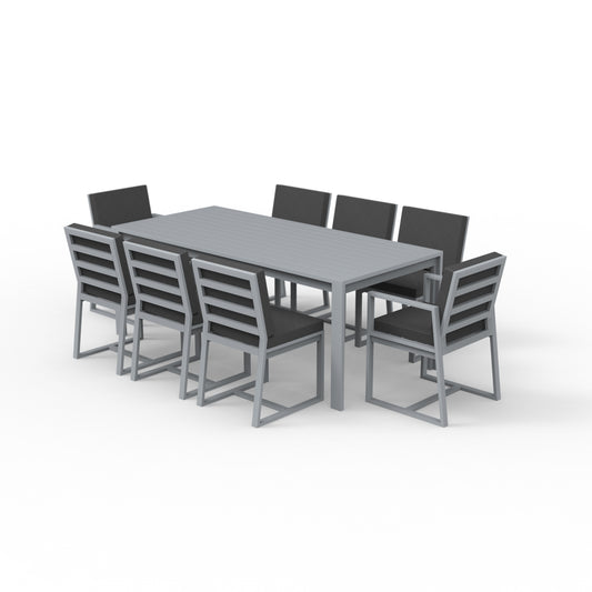 JUEGO DE COMEDOR 8 PERSONAS CON SILLAS